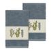 Dakota Fields Hoeft Turkish Cotton Hand Towel Turkish Cotton in Gray/Green/Blue | Wayfair F5360858A6CE4C04AC0EA10C819ADF63