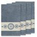 Winston Porter Roeder 4 Piece Turkish Cotton Bath towel Set Turkish Cotton in Gray | 27 W in | Wayfair FC4451E6D3954B00B4A79596C0495496