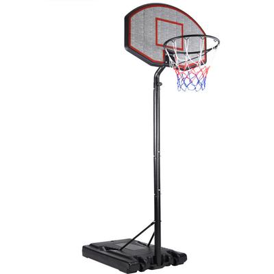 No Brand - deuba® Basketballkorb Outdoor Indoor mit Ständer höhenverstellbar 205- max. 305cm Image