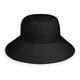 Wallaroo Women's Piper Hat - UPF 50+ - Packable - One Size (Black)