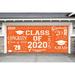 Red Barrel Studio® Graduation Garage Door Mural Polyester in Orange | 84 H x 192 W x 1 D in | Wayfair BF35968F5A6B42789815D90C50747F51