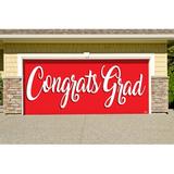 Red Barrel Studio® Graduation Garage Door Mural redPolyester | 84 H x 192 W x 1 D in | Wayfair CBF3EBEC7D43456891FD84A6CA0B48E7