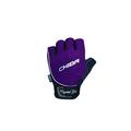 Chiba Crystal Gel Trainingshandschuhe, violett, S