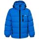 Trespass Tuff, blau, 5/6, wasserdichte Jacke mit abnehmbarer Kapuze für Kinder/Jungen, 5—6 Jahre, blau