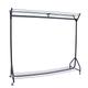 The Shopfitting Shop Heavy Duty Hanging Rail for Clothes 6ft Long x 5ft High Supplied with a 6ft Top and 6ft Bottom Storage Shelf for Shoes, Bags, Boxes - GARMENT RAIL FOR HOMES FLATS & SHOPS