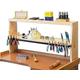 Jeweler's Bench Shelf Wood Stand Workstation Organizer Tools Beads Blocks Pliers
