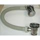 Round Overflow Exo Bath Filler Inc Tap Mixer Control Valve & Click Clack Waste