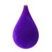 Vickerman 541890 - 10.5" Purple Flocked Waterdrop Christmas Tree Ornament (2 pack) (M181866)