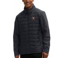 Men's Black Virginia Cavaliers Hybrid Full-Zip Jacket