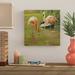 Bay Isle Home™ Flamingo II - Painting Print on Canvas in Green | 18 H x 18 W x 1.5 D in | Wayfair 0864981796224FAA9642C5953DB3749F