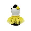 Trilly Tutti Brilli Aiko Dog 's Kleid, Medium, Gelb