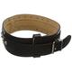 Ancol Leder Lay auf Bull Terrier Halsband schwarz