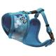 Rogz LapZ trendige Wrapz Verband/Hundegeschirr, XS, blau Knochen