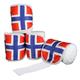 HKM 567287 Polarfleecebandagen Flags, 4-er Set, L