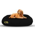 Hund Doza Wasserdicht Oval Betten, Schwarz, 80 cm x 50 cm