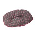 D&D 671-437797 Tierbett Lovely-Perla, 90 x 65 x 9 cm, grau-pink