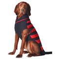Chilly Hund Rugby Pullover, 2 X -small, rot/marineblau