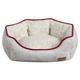 Croci C2178338 Hundebett Oval, Cozy beige