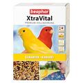 beaphar XtraVital Kanarien Futter | Kanarienfutter mit Früchten & Eifutter | Mit Echinacea & Vitamine E | 26 unterschiedliche Saatsorten | 6er Pack (6 x 250 g)