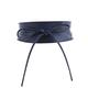 FASHIONGEN - Woman Italian leather Obi belt, CASSIANE - Navy blue, S-M