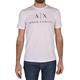 Armani Exchange Men's 8nztcj T-Shirt, White (White 1100), S