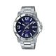 Casio MTP-VD01D-2BV Men's Enticer Stainless Steel Blue Dial Casual Analog Sporty Watch