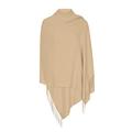 P&W Made in Italy (30+ Stunning Colours Available) Pashmina Shawl Wrap Stole Scarf for Women - Super Soft - Versatile - Generous Size - Pashminas & Wraps of London Exclusive - Camel