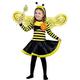 Hello - Bee Lucine Del Bosco Mädchenkostüm mit hellen Flügeln, 4-6 Jahre