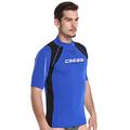Cressi Thermo Vest Short Sleeve Man - Schutzhemd mit Curze Ärmeln für Herren, UV-Schutz (UPF 50+)