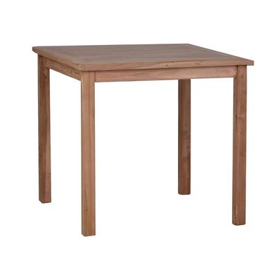 MiaMöbel Teak Esstisch 90x90cm Massivholz Teak Modern