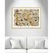 World Menagerie 'Gold Leaf Mosaic' Framed Graphic Art Gold Paper | 30 H x 42 W x 2 D in | Wayfair 62E06A12235B406CAE2C27F3F382CD8F