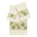 Bay Isle Home™ Zoe 100% Turkish Cotton Embellished 3 Piece Towel Set Turkish Cotton in Pink/White | 27 W in | Wayfair