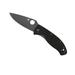 Spyderco Tenacious Folding Knife 3.39 in Black Plain Blade Black G-10 Handle C122GBBKP