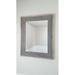 Millwood Pines Foerster Briar Smoke Accent Mirror Wood in Gray | 24 H x 30 W x 1 D in | Wayfair CE7EDEA670B0484CAE1D9A480E4AB76A