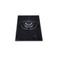 MILLAR GH3011PB 30cm Built-in 1 Burner Domino Gas on Glass Hob / Cooker / Cooktop with FFD