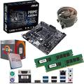Components4All AMD Ryzen 7 5700G 3.8Ghz (Turbo 4.6Ghz) 8 Core 16 Thread CPU, ASUS Prime A320M-K Motherboard & 8GB 3000Mhz Crucial DDR4 RAM Pre-Built Bundle