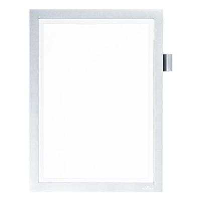 Durable Magnetischer Inforahmen »DURAFRAME® NOTE Magnetic 4989« A4 silber