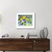 East Urban Home Lovebirds by Tummy Rubb Studio - Wrapped Canvas Print Canvas in Green/Yellow | 24 H x 30 W x 1.5 D in | Wayfair