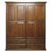 Wade Logan Gitschier Armoire Wood in Brown | 72 H x 72 W x 21 D in | Wayfair 1D7C52F9FB5D4EDAB663721F51BDF5FC