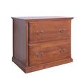 Loon Peak® Behrens 2-Drawer Lateral File Cabinet, Wood in Brown | 30 H x 35 W x 24 D in | Wayfair 5A1195D7EDDE47968480072C08EE7CF9