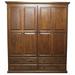 Loon Peak® Langley 4 Drawer Combo Dresser Wood in Brown | 72 H x 48 W x 21 D in | Wayfair CD930C0296F54110B5B931A4A5E30994