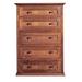 Loon Peak® Chassidy 5 Drawer Chest Wood in Brown | 48 H x 34 W x 18 D in | Wayfair EF2EB2C9CF1D41A19D784CD62E583EC9