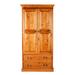 Loon Peak® Ayon Armoire Wood in Brown | 72 H x 48 W x 21 D in | Wayfair CD6E7C93C65F42EDB7B3CD6998C1886A