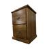 Loon Peak® McMahon 2-Drawer Vertical Filing Cabinet Wood in Brown | 30 H x 22 W x 21 D in | Wayfair A9E5CA8AB4644EE1AF690DFA0CEFD350