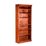 Loon Peak® Keyes 70" H x 36" W Standard Bookcase Wood in Brown | 72 H x 36 W x 13 D in | Wayfair D843F6F6DCD543ECB69F027E6E0506C7