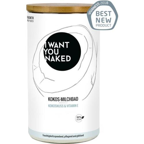 I Want You Naked Kokos-Milchbad - Kokosnuss & Vitamin E 400 g