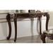 Fleur De Lis Living Roberts Console Table Marble/Granite/Wood in Brown | 37 H x 56 W x 23 D in | Wayfair 3EE982194F9D475DBDED7403B5C19F53