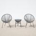 AllModern Tokyo 3 Piece Rattan Seating Group Metal/Rust - Resistant Metal | Outdoor Furniture | Wayfair CDBA380ACA3E4C2BA4952219BB60FDE7