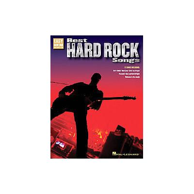 Best Hard Rock Songs by  Hal Leonard Publishing Corporation (Paperback - Hal Leonard Corp)