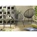 AllModern Tokyo 3 Piece Rattan Seating Group Metal/Rust - Resistant Metal | Outdoor Furniture | Wayfair CDBA380ACA3E4C2BA4952219BB60FDE7